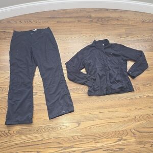 Vintage Women's Nike Black Track Suit Set